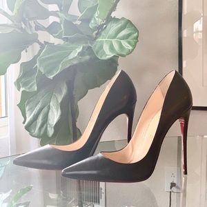 Christian Louboutin Kate Pump, black leather